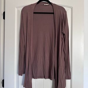 Zenana Outfitters Dusty Pink Cardigan